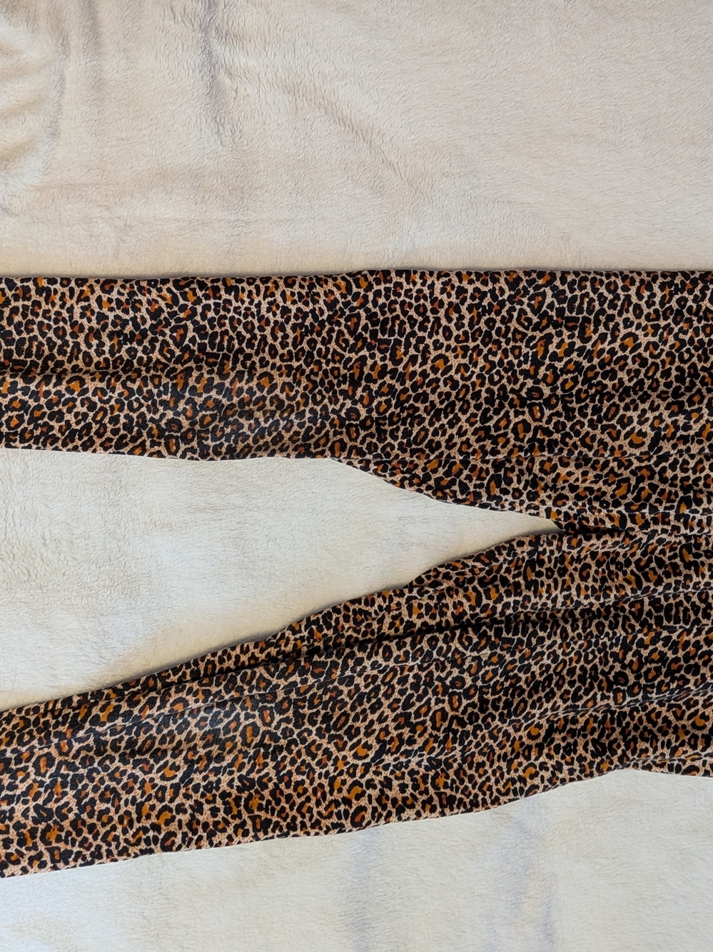 Leopard Print Leggings - Brown Animal Print
